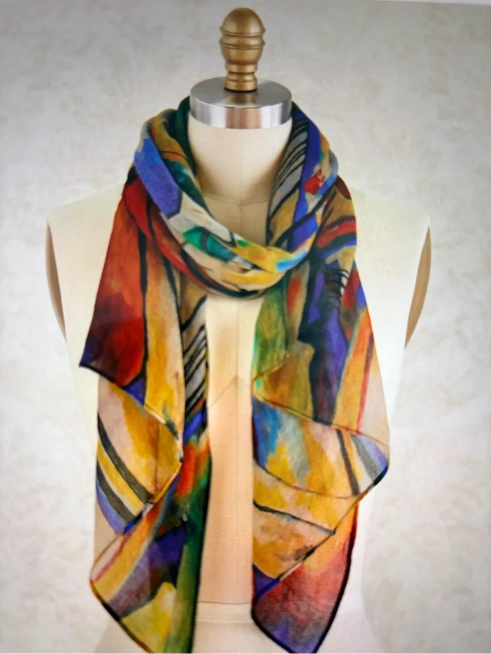 Primary Pioneer Scarf From Petalura 100% Wool NWOT